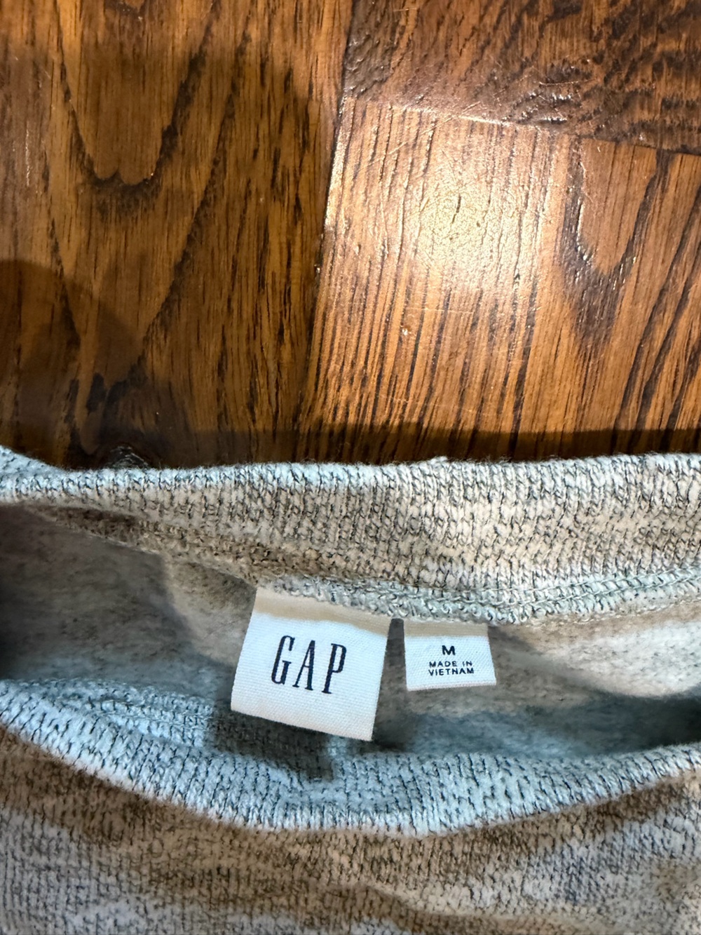 GAP Heather Gray Pullover Sweatshirt - Picture 2 of 3